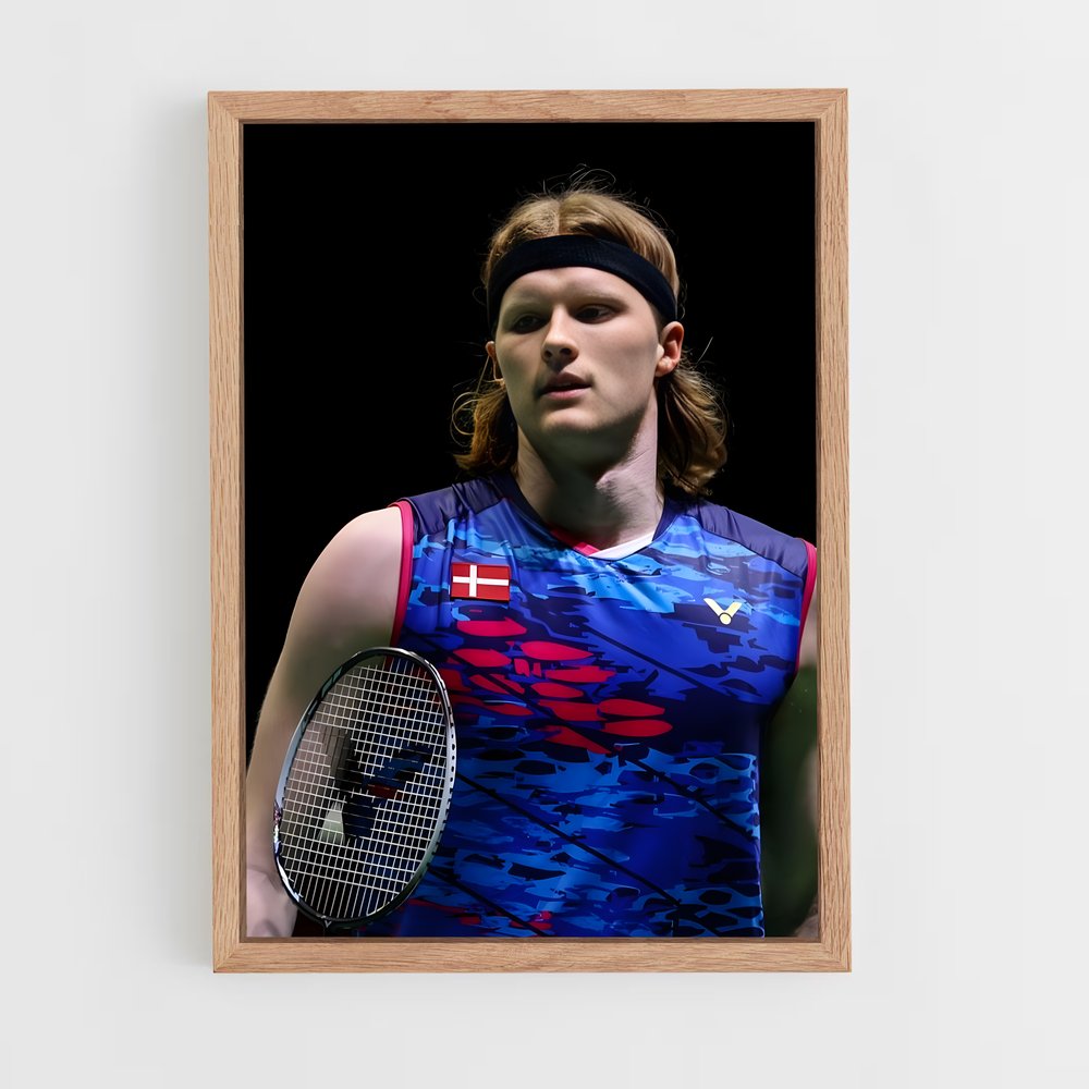 Poster Tennis Vibes – affiche Badminton (vue 4)